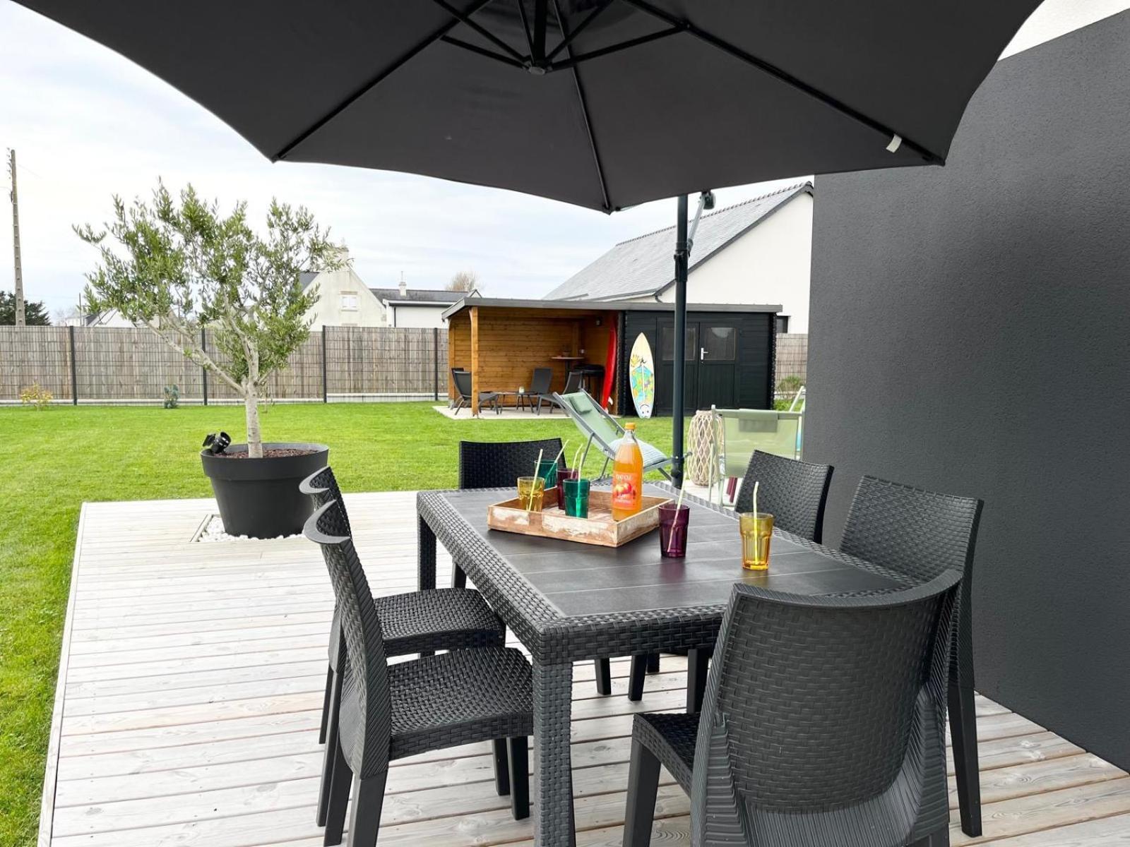 Villa Ty Plad, Penmarcʼh Екстериор снимка